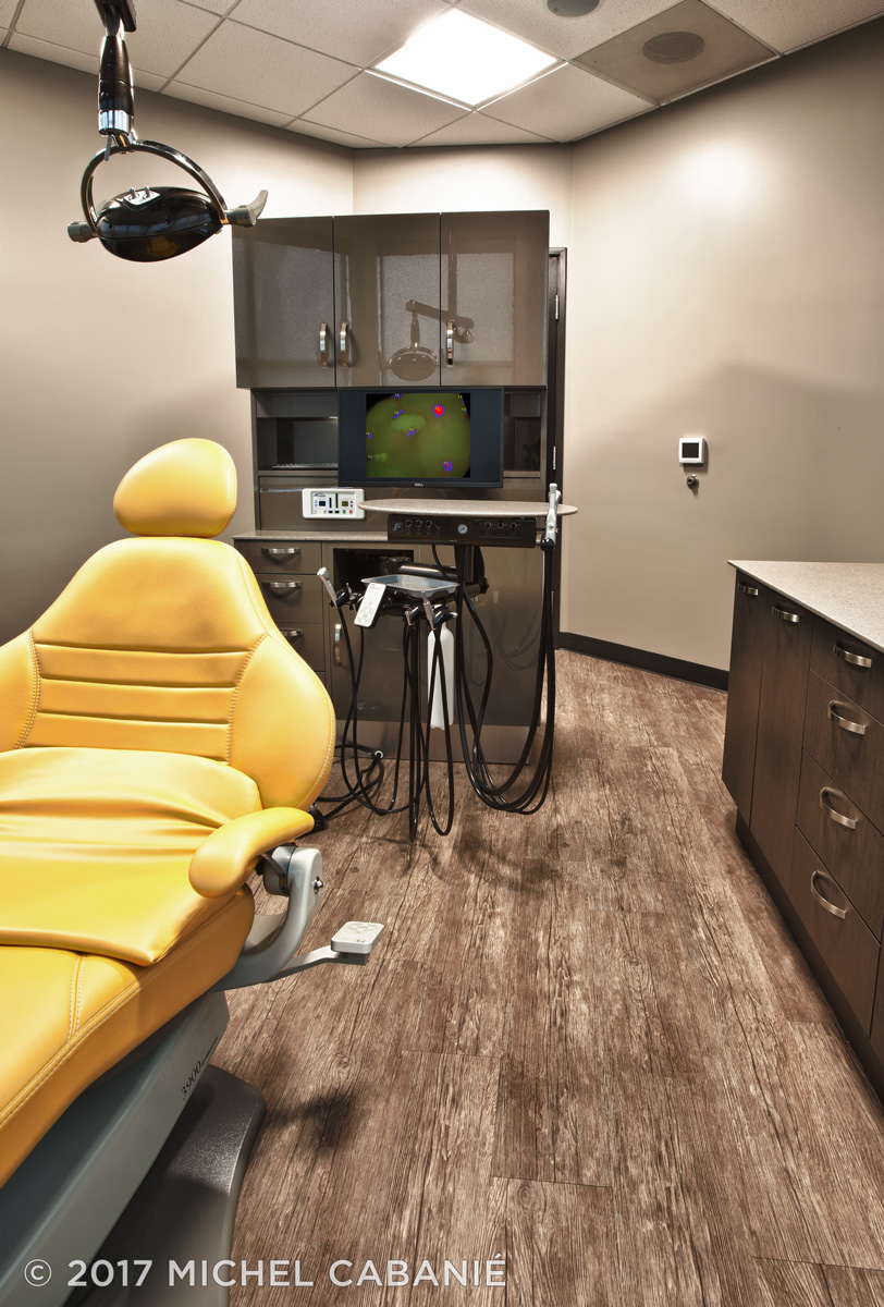 Orenco Station Clinic featuring Brilliance Finish Dental Cabinetry