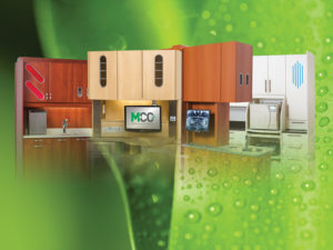 MCC Dental's ST Sterilization units are constructed from a product made from a blend of new and recycled polymers, which are all FDA approved and are all formaldehyde free.