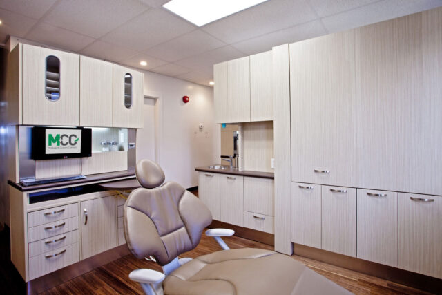 Perfect Fit Center Island Dental Cabinet in Latitude North sv